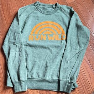 Green 'Run Wild' Sweater